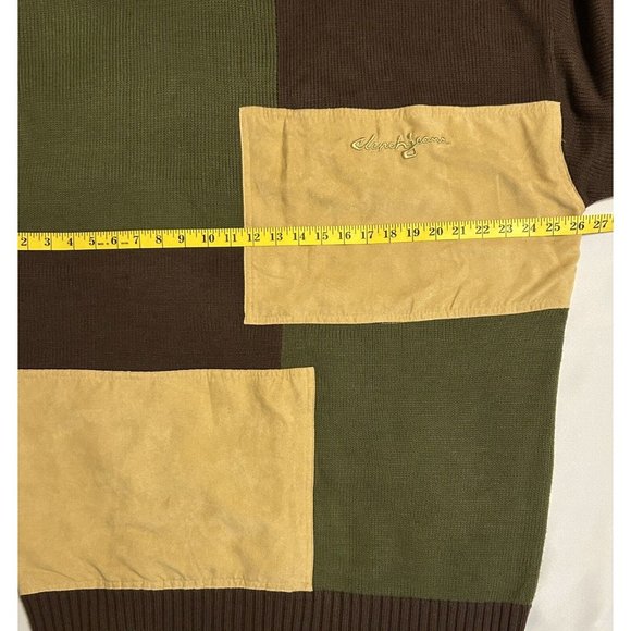 Clench Jeans Patch Work Sweater RN#96991 Size XL - Picture 6 of 7